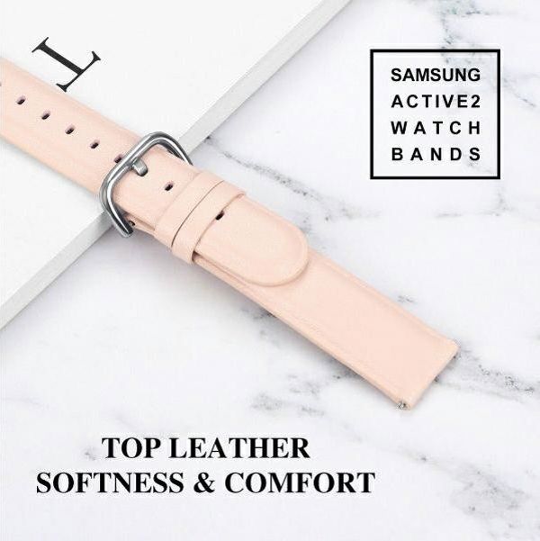 Beline pasek Watch 20mm Elegance rozowy/pink