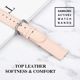 Beline pasek Watch 20mm Elegance rozowy/pink