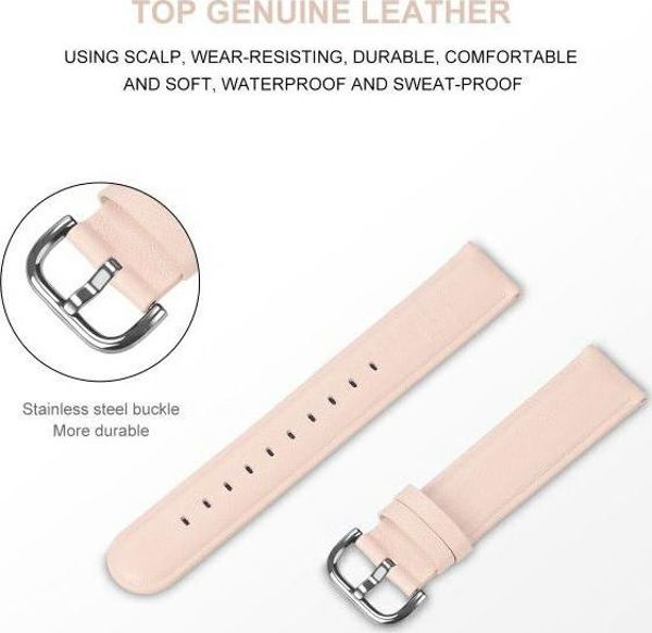 Beline pasek Watch 20mm Elegance rozowy/pink