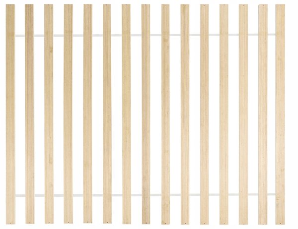 Κρεβάτι Beliani BRUX με Συρτάρια, Λευκό, 140x200 cm