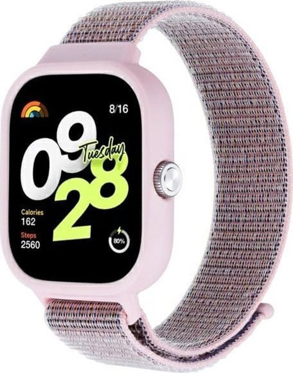 Beline Smartwatch Redmi με 4 Λουράκια, Ροζ, 14393085