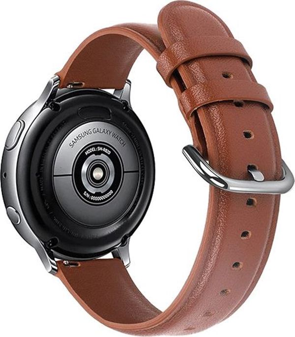 Beline pasek Watch 20mm Elegance brazowy/brown