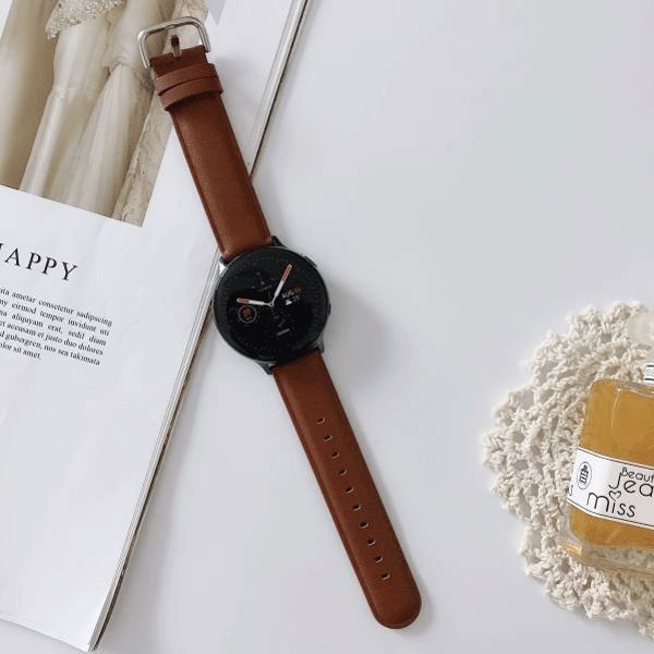 Beline pasek Watch 20mm Elegance brazowy/brown