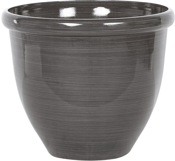 Beliani Γλάστρα 49 cm καφέ TESALIA