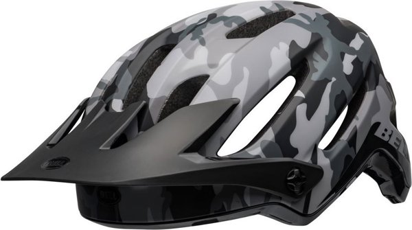 Bell 4Forty Κράνος Ποδηλάτου MTB, Matte Gloss White/Black, M (55-59cm)