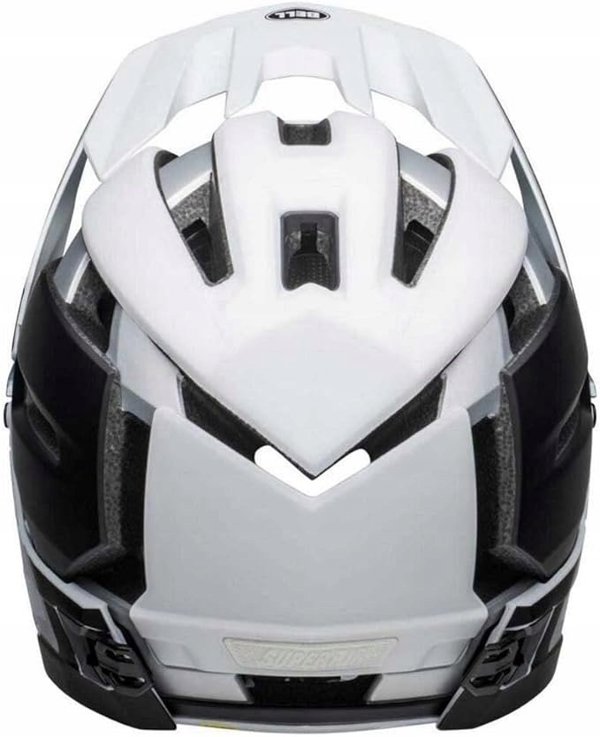 Bell Super Air R Spherical Full Face Κράνος Ποδηλασίας, Matte Black/White, L (59-63 cm), 2025