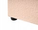 Beliani κρεβάτι με αποθηκευτικό χώρο Boucle CHADENET 160 x 200 cm ροδακινί