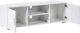 Έπιπλο Τηλεόρασης Beliani CHILLIWACK, Μοντέρνο TV Stand, Λευκό Χρώμα