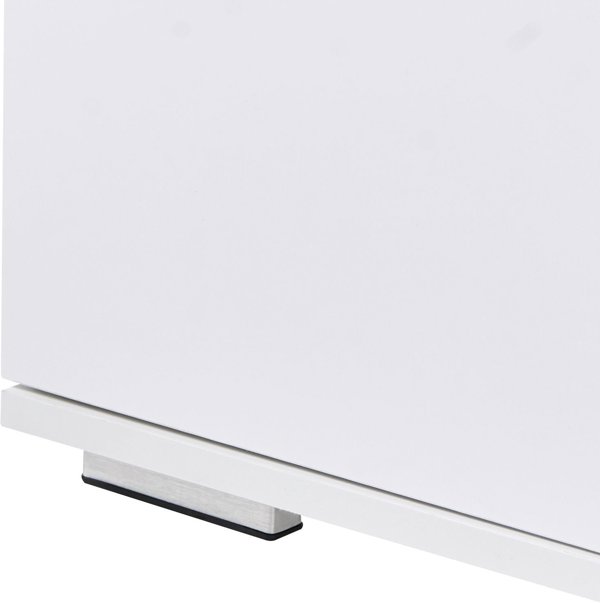 Έπιπλο Τηλεόρασης Beliani CHILLIWACK, Μοντέρνο TV Stand, Λευκό Χρώμα