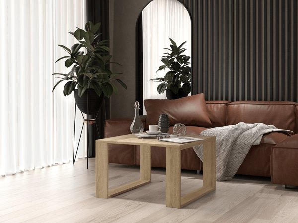 Beliani Lumarko Coffee Table Loft Μοντέρνο Mini Oak Sonoma! 11755895 5904507201371