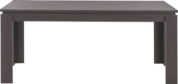 Beliani Τραπέζι τραπεζαρίας 180 x 90 εκ. μαύρο VITON