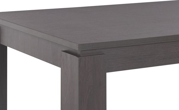 Beliani Τραπέζι τραπεζαρίας 180 x 90 εκ. μαύρο VITON