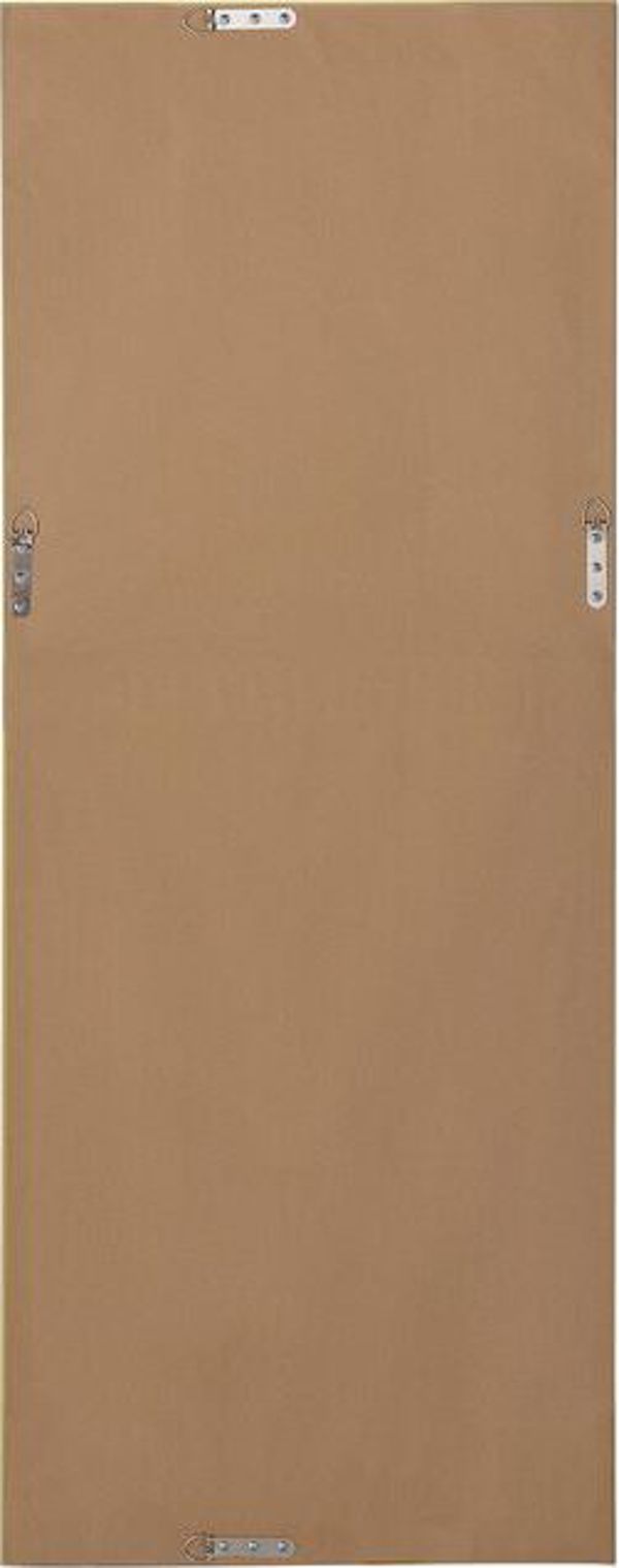 Beliani Lustro scienne 50 x 130 cm srebrne CHATAIN
