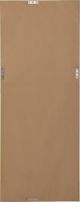 Beliani Lustro scienne 50 x 130 cm srebrne CHATAIN
