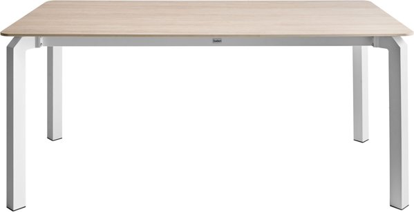 Beliani Τραπέζι Κήπου FELETTO 180x90 εκ. Εφέ Τραβερτίνου Πέτρινο