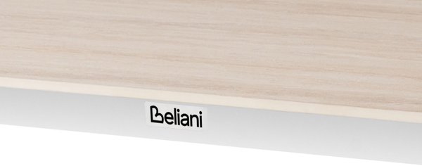 Beliani Τραπέζι Κήπου FELETTO 180x90 εκ. Εφέ Τραβερτίνου Πέτρινο
