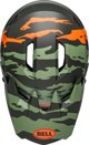Bell Sanction 2 DLX MIPS Full Face Κράνος Ποδηλάτου, Ravine Matte Dark Green Orange, Μέγεθος L (57-59cm)
