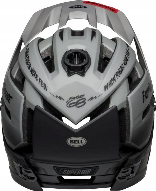 Bell Κράνος full face BELL SUPER AIR R MIPS SPHERICAL ματ γκρι μαύρο fasthouse μέγεθος S (52-56 cm) (NEW)