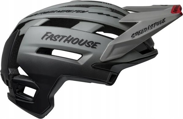 Bell Κράνος full face BELL SUPER AIR R MIPS SPHERICAL ματ γκρι μαύρο fasthouse μέγεθος S (52-56 cm) (NEW)