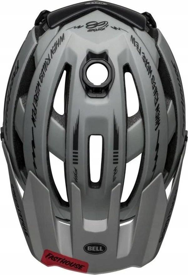 Bell Κράνος full face BELL SUPER AIR R MIPS SPHERICAL ματ γκρι μαύρο fasthouse μέγεθος S (52-56 cm) (NEW)
