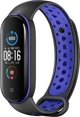 Λουράκι Beline Design για Xiaomi Mi Band 7/6/5, Μαύρο-Μπλε