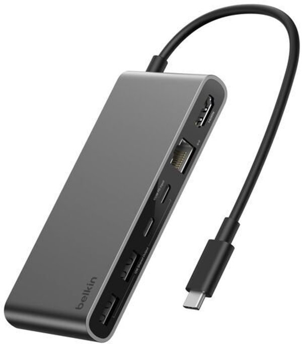 Belkin CONNECT USB-C 8-in-1 Hub Dual USB-C Ports si. INC024hqSGY