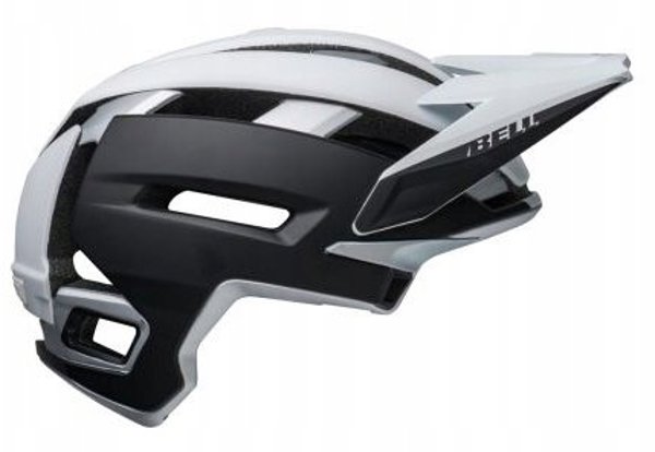 Bell Super Air R Spherical Full Face Κράνος Ποδηλασίας, Matte Black/White, Μέγεθος S (52-56 cm), 2025