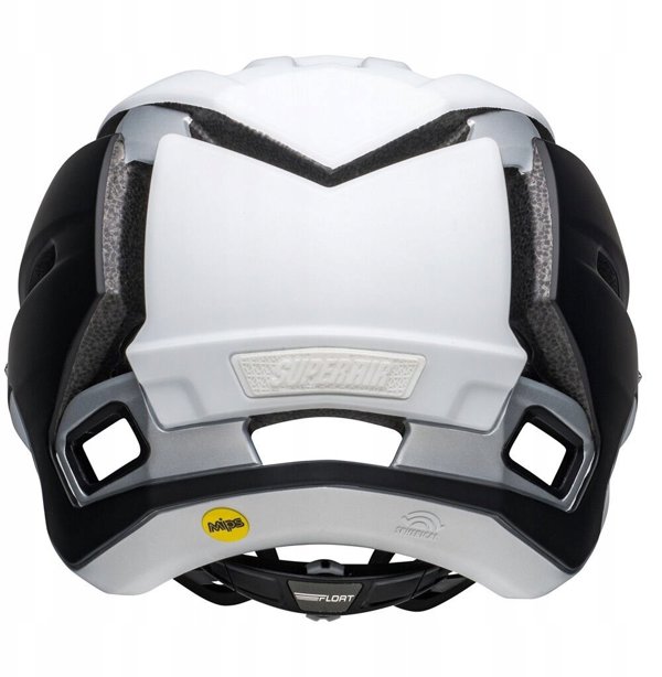 Bell Super Air R Spherical Full Face Κράνος Ποδηλασίας, Matte Black/White, Μέγεθος S (52-56 cm), 2025