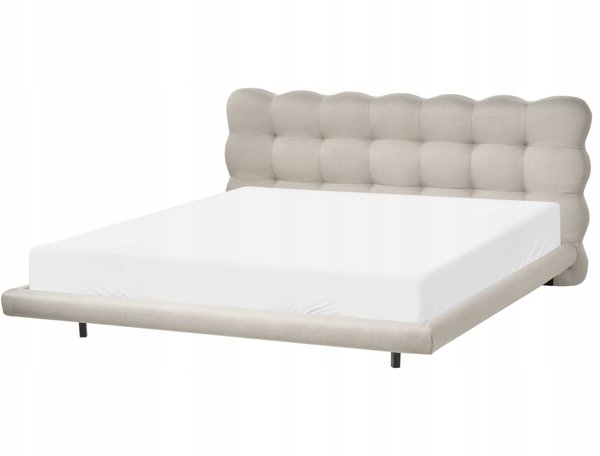 Beliani Lozko SOULISSE 180 x 200 cm Bezowy