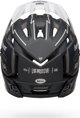 Bell Super Air R MIPS Spherical Full Face Κράνος Ποδηλασίας, Matte Black/White, Fasthouse, Size S (51-55 cm)