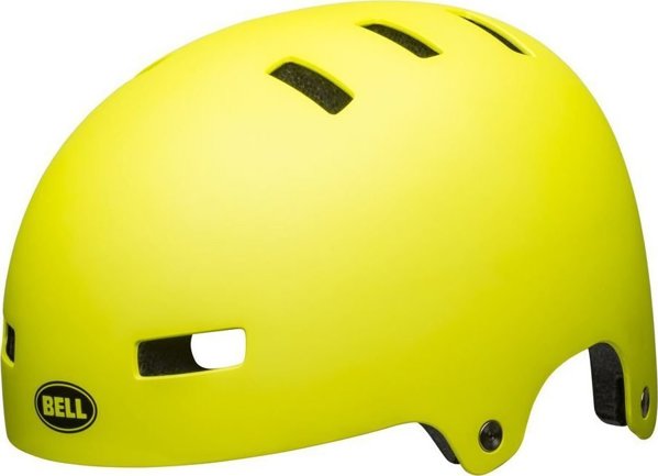 Κράνος BMX Bell Local, Ματ Hi-Viz Ροζ, Small (51–55 cm)
