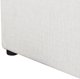 Beliani Κρεβάτι με αποθηκευτικό χώρο LAGORD 160 x 200 cm σπασμένο λευκό