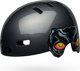 Κράνος Ποδηλάτου Bell Span Junior Nightwalker Gloss Gunmetal, Μέγεθος XS (49-53 cm)