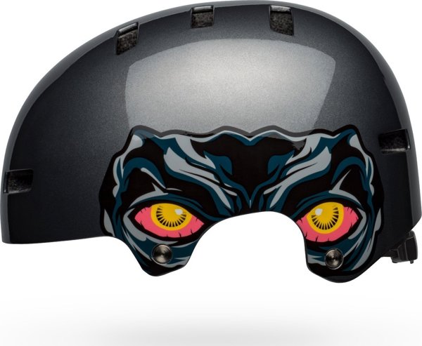 Κράνος Ποδηλάτου Bell Span Junior Nightwalker Gloss Gunmetal, Μέγεθος XS (49-53 cm)