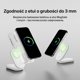 Belkin Πτυσσόμενος ασύρματος φορτιστής MagsSafe Qi2 15W λευκός