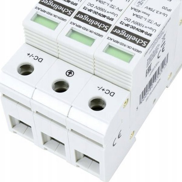 Bemko Περιοριστής υπερτάσεων 3P DC 1000V κατηγορίας T2 Schelinger