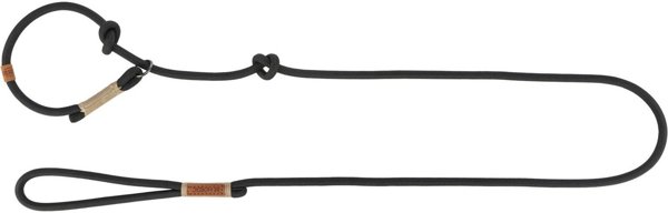 BE NORDIC, smycz Retiriever, dla psa, czarna/piaskowa, linka, L–XL: 1.70 m/o 13 mm