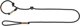 BE NORDIC, smycz Retiriever, dla psa, czarna/piaskowa, linka, L–XL: 1.70 m/o 13 mm