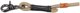 BE NORDIC, smycz regulowana, dla psa, piaskowa/czarna, linka, S–M: 2.00 m/o 8 mm