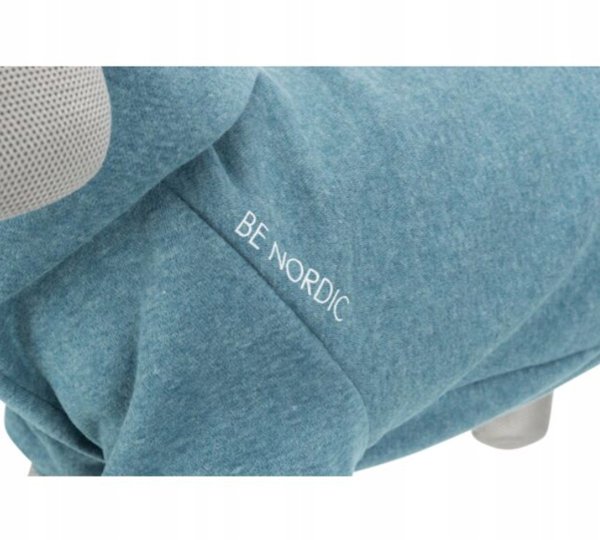 BE NORDIC Flensburg bluza z kapturem, petrol, L: 55 cm