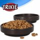 BE NORDIC, miska, dla kota, czarna, ceramika/guma, 0,3 l/o 16 cm