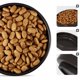 BE NORDIC, miska, dla kota, czarna, ceramika/guma, 0,3 l/o 16 cm