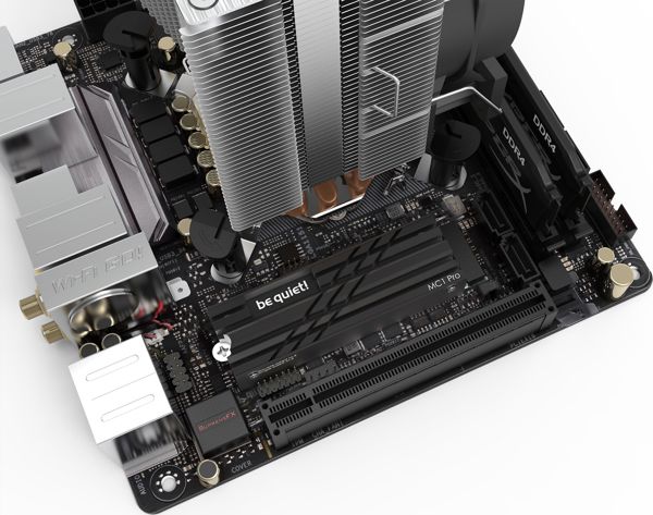 be quiet! MC1 Pro Ψύκτρα για M.2 SSD 2280 με Heat Pipe (BZ003)
