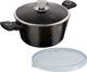 Berlinger Haus Primal Gloss Κατσαρόλα 24cm, Σφυρήλατο Αλουμίνιο με Επίστρωση Τιτανίου, Μαύρη