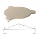 Berghoff BergHOFF 2415496, Beige, Stainless steel, Stainless steel, Stone, 35 mm, 35 cm, 450 mm, 2 pc(s)