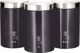 Berlinger Haus Σετ 3 Δοχεία Κουζίνας Carbon Pro, 1.4L, Χάλυβας Γραφίτη, BH-6718
