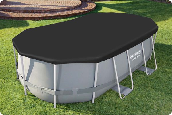 Bestway Pokrywa do basenu Power Steel Oval