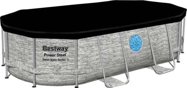 Bestway Pokrywa do basenu Power Steel Oval