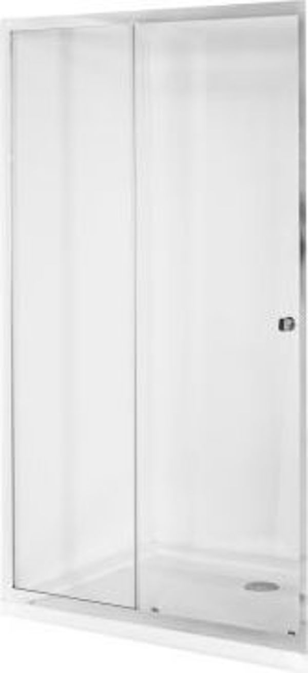 Besco Duo Slide drzwi prysznicowe 120 cm przesuwne szklo przejrzyste