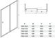 Besco Duo Slide drzwi prysznicowe 120 cm przesuwne szklo przejrzyste